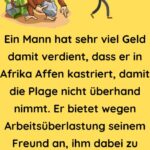 Ein Mann hat sehr viel Geld damit