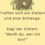 Treffen sich ein Elefant und eine