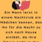 Ein Mann lernt in einem Nachtclub