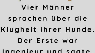 Vier Männer sprachen über die Klugheit