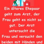 Der Arzt untersucht die