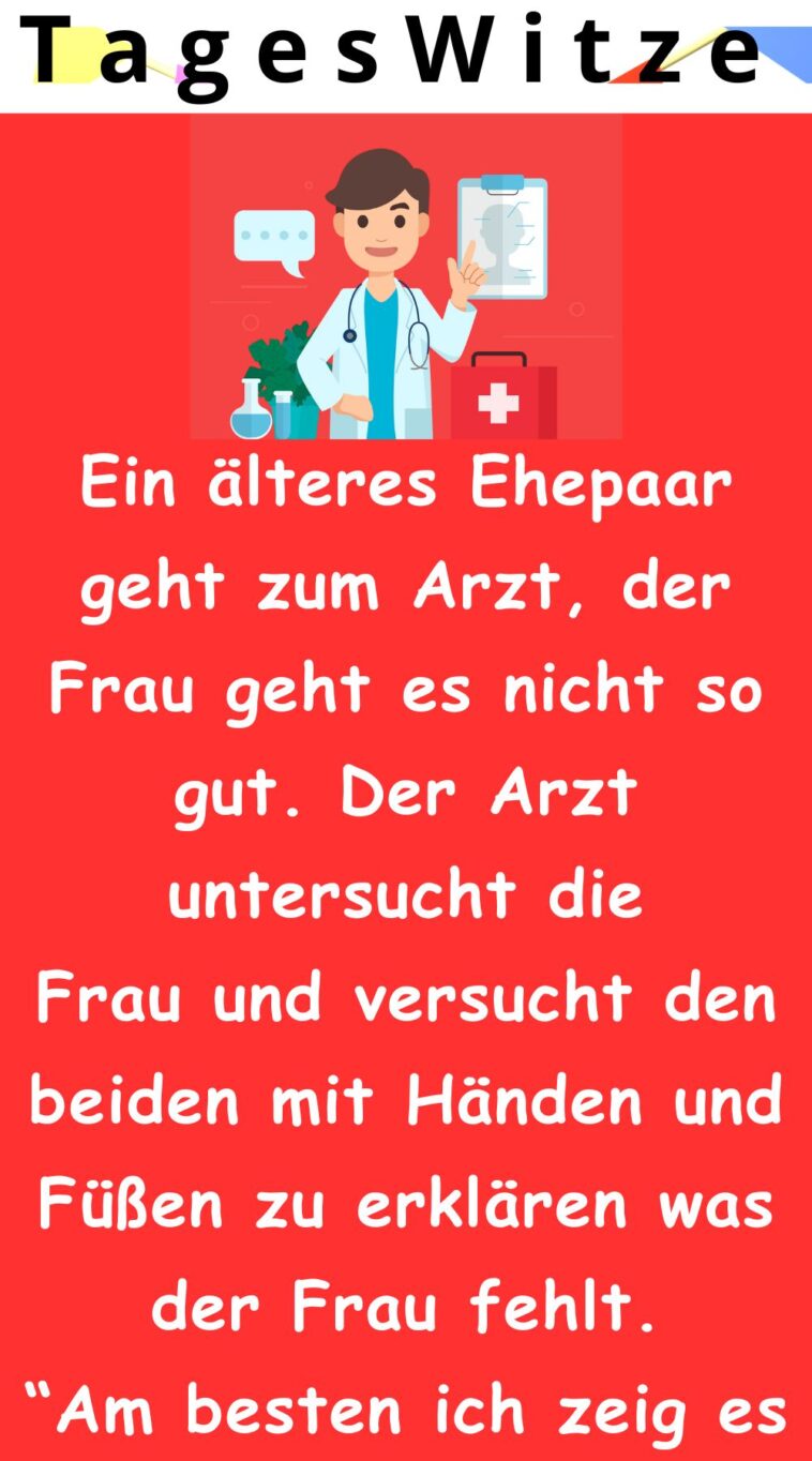 Der Arzt untersucht die