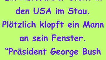 Ein Autofahrer steht in den USA im Stau