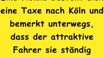 Eine Nonne bestellt sich eine Taxe nach