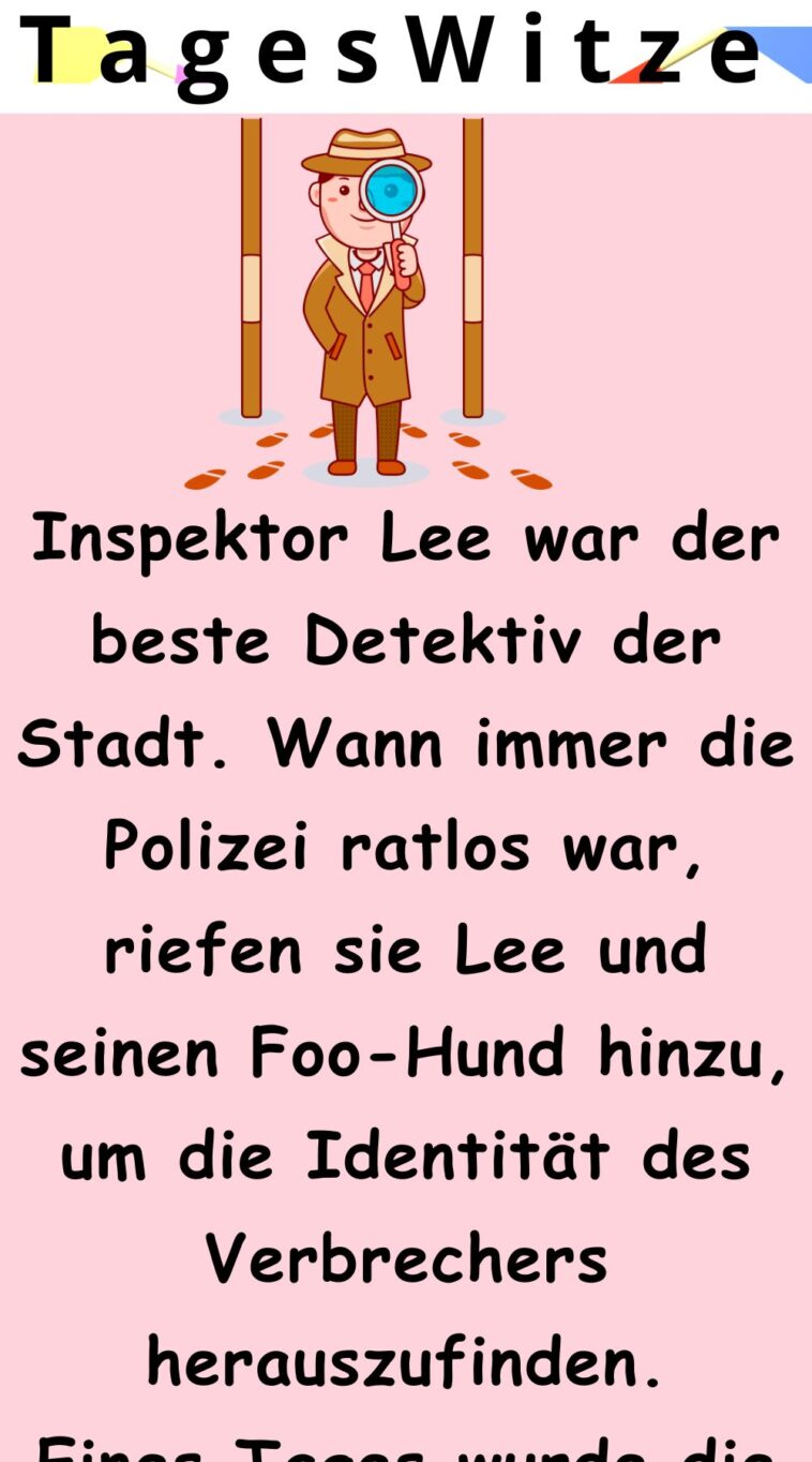 Bester Detektiv der Stadt