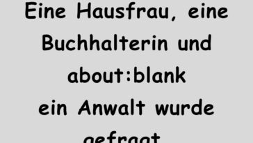 Ein Buchhalter und ein Anwalt wurden gefragt