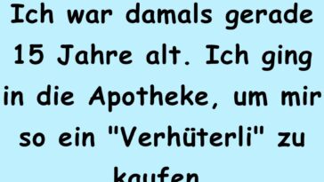 Ich war damals gerade 15 Jahre alt